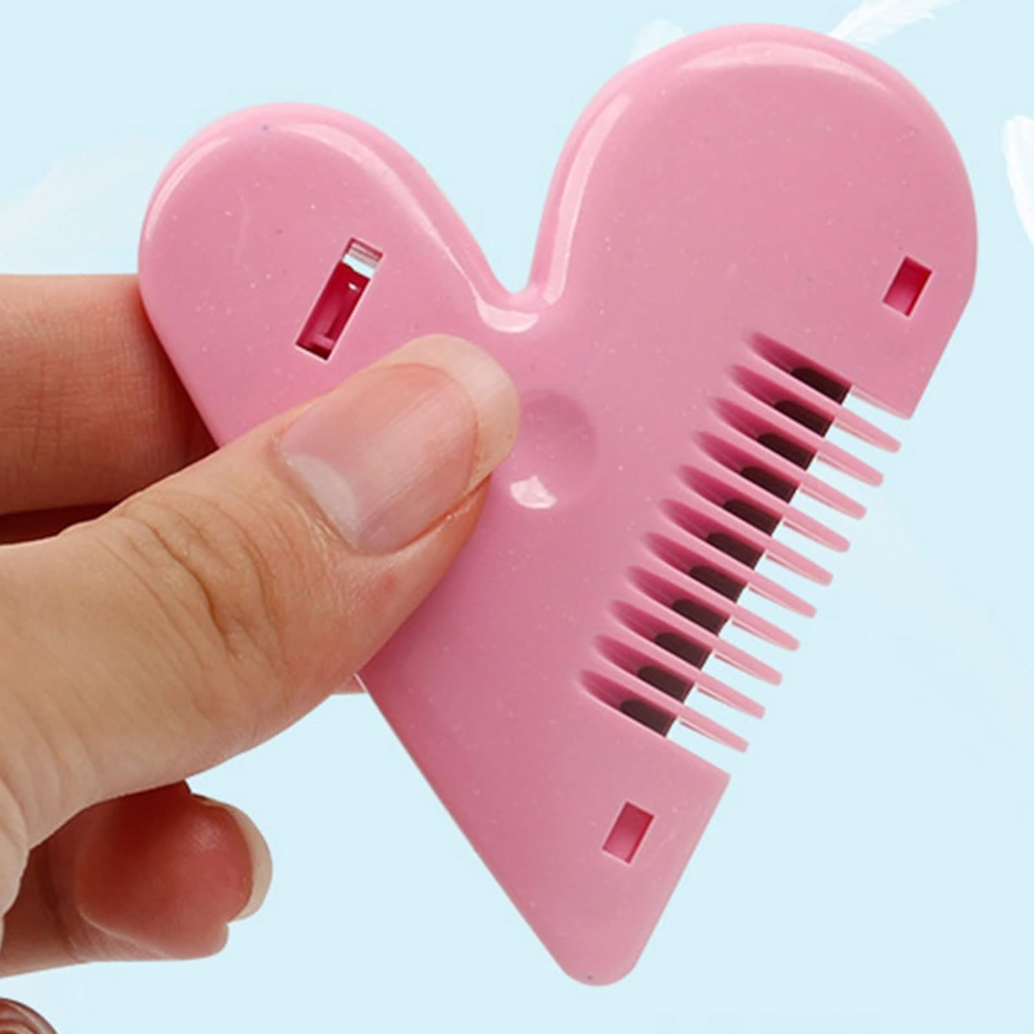 0361 Heart Shape Plastic Hair Cutting Scissors for Baby Girls Lightweight Portable Hair Thinning Double‑Edge Stainless Steel Convenient for Hair Cutting for Hair Thinning (1 Pc ) 0361 Heart Shape Plastic Hair Cutting Scissors for Baby Girls Lightweight Portable Hair Thinning Double‑Edge Stainless Steel Convenient for Hair Cutting for Hair Thinning (1 Pc )